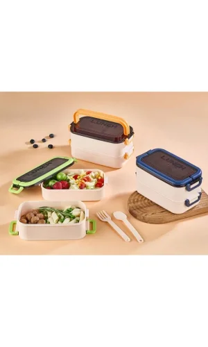 İki Katlı Beslenme Kutusu