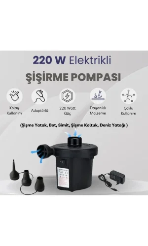 İki Yönlü Elektrikli Hava Pompası