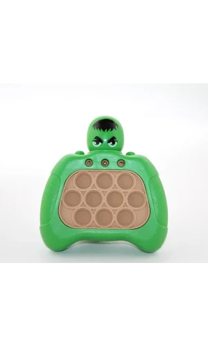 Işıklı Müzikli Pop-It Hulk Tasarımlı