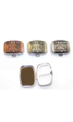 İstanbul Temalı Enfiye Kutusu Sultanahmet Baskılı