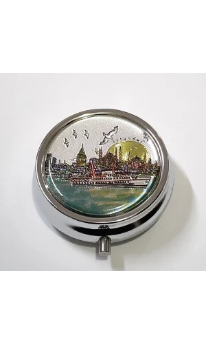 İstanbul Temalı İlaç Kutusu - Model 10