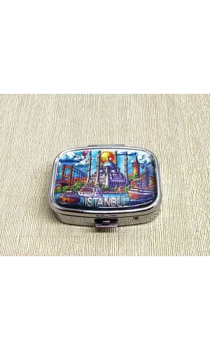 İstanbul Temalı İlaç Kutusu - Model 11
