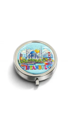 İstanbul Temalı İlaç Kutusu - Model 7