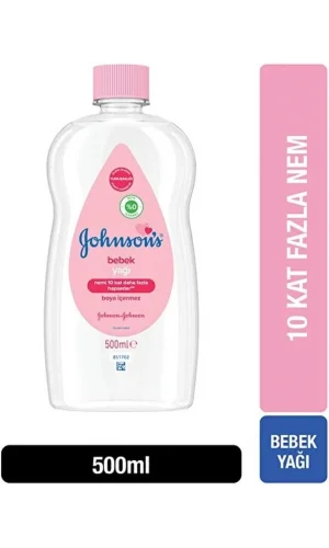 Johnsons Baby Bebek Yağı 500 ml