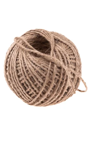 Jut İpi 100 gr Doğal İp, Çuval İp, Hasır İp, Hasır Renk 1 Adet