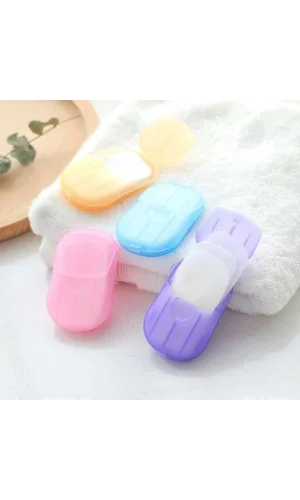 Kağıt Seyahat Sabunu 20 Adet