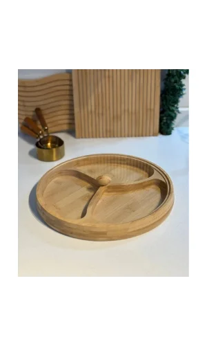 Kapaklı 3 Bölmeli Çerezlik