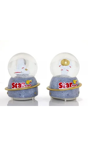 Kar Küresi Işıklı Müzikli 13 Cm