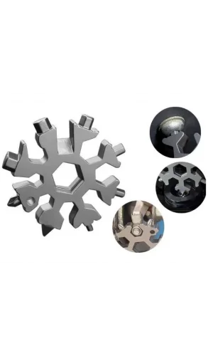 Kar Tanesi Çok Amaçlı Anahtarlık Açacak