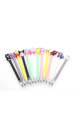 Karışık Kahraman Figürlü Kurşun Kalem