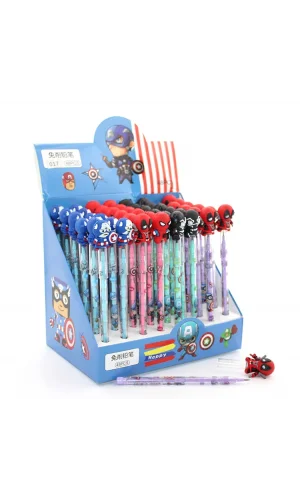 Karışık Kahraman Figürlü Yumurtlayan Kalem Model 2