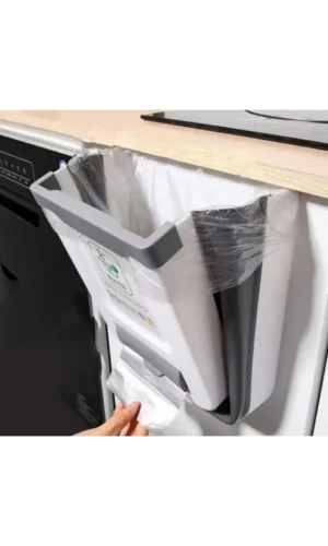 Katlanabilir Mutfak Çöp Kovası Torba Hazneli