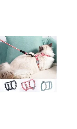 Kedi Gezdirme Göğüs Tasması