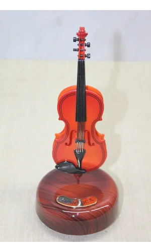 Keman Müzik Kutusu Model 1