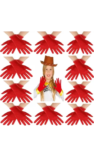 Kırmızı Bando Eldiveni Seti 10 çift (20 adet)