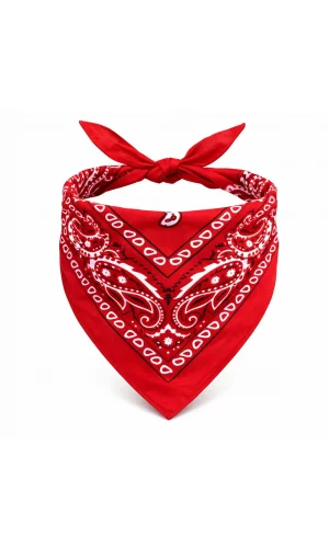 Kırmızı Kovboy Fuları Çocuk Bandana