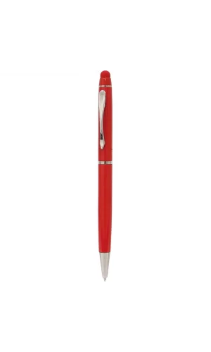 Kırmızı Touchpen Metal Kalem