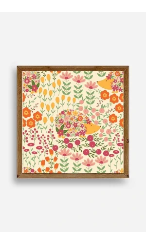 Kirpi Ahşap Çerçeveli Tablo