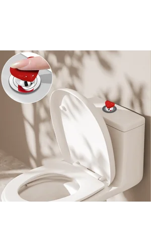 Klozet Sifon Tuşu Kalp Tasarımlı