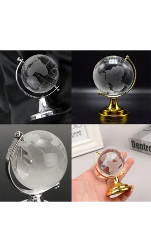 Kristal Cam Dünya Orta Boy