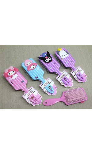 Kuromi, Hello Kitty, Cinnamon, My Melody Saç Tarağı Model 2