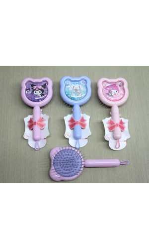 Kuromi, My Melody, Cinnamon Saç Tarağı