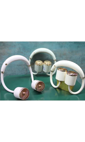 Kuromi Şarjlı Boyun Fanı Vantilatör 3 Kademeli