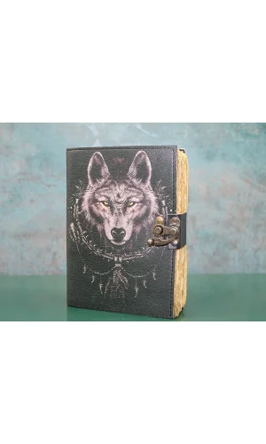 Kurt Büstü Deri Defter