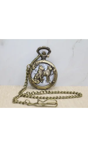 Kurt Tasarımlı Köstekli Saat Model 2