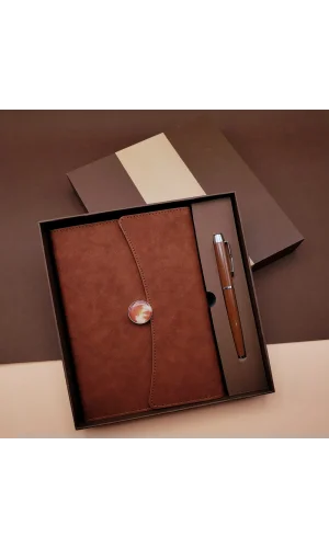 Kutulu Defter Kalem Set