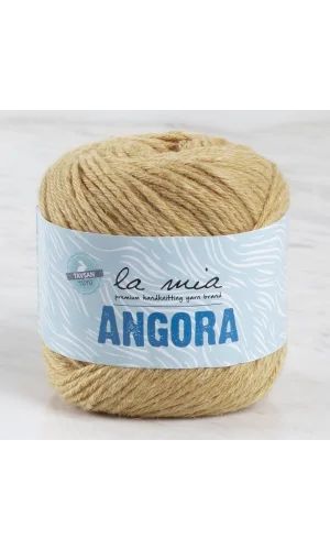 La Mia Angora 50gr Bej El Örgü İpi - L132 - 33807