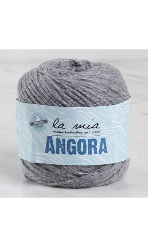 La Mia Angora 50gr Gri El Örgü İpi - L134 - 33809