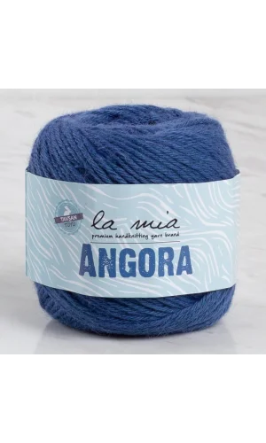 La Mia Angora 50gr Lacivert El Örgü İpi - L129 - 33803