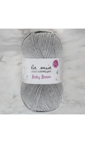 La Mia Baby Boom Gri El Örgü İpi - 1111 - 34452