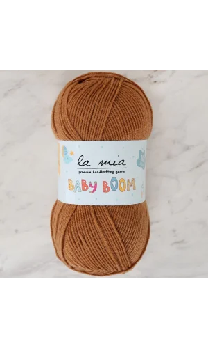 La Mia Baby Boom Kahverengi El Örgü İpi - 885 - 34459