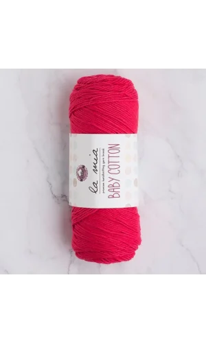 La Mia Baby Cotton Fuşya El Örgü İpi - L030 - 33630