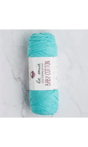 La Mia Baby Cotton Mint El Örgü İpi - L032 - 33641