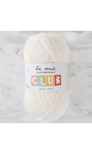 La Mia Club Ekru El Örgü İpi - 602