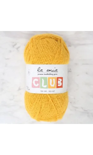 La Mia Club Hardal El Örgü İpi - 619