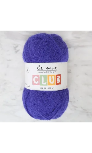 La Mia Club Saks Mavi El Örgü İpi - 613