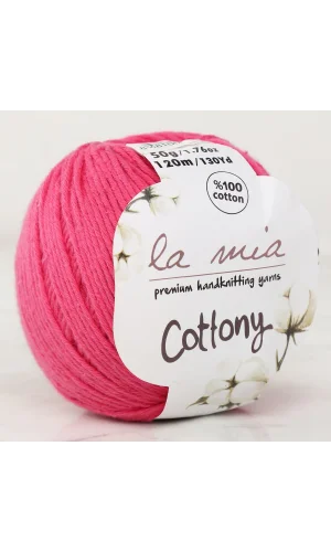 La Mia Cottony Fuşya Bebek El Örgü İpi - P6-L006 - 33571