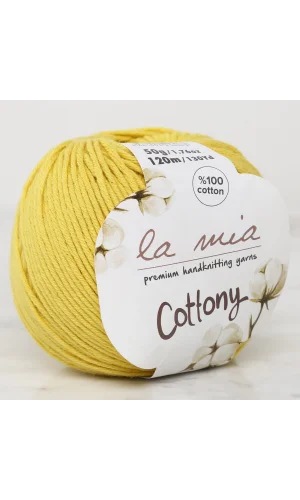 La Mia Cottony Hardal Sarısı Bebek El Örgü İpi - P31-L189 - 33663
