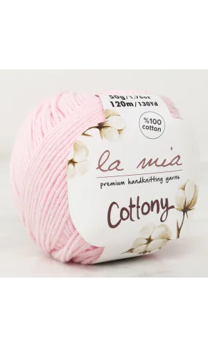 La Mia Cottony Pembe Bebek El Örgü İpi - P13-L013 - 33564