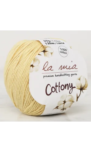 La Mia Cottony Sarı Bebek El Örgü İpi - P15-L015 - 33562