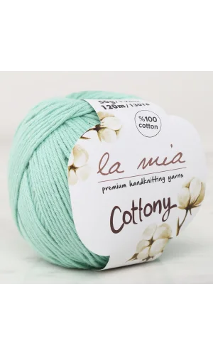 La Mia Cottony Yeşil Bebek El Örgü İpi - P12 - 33565