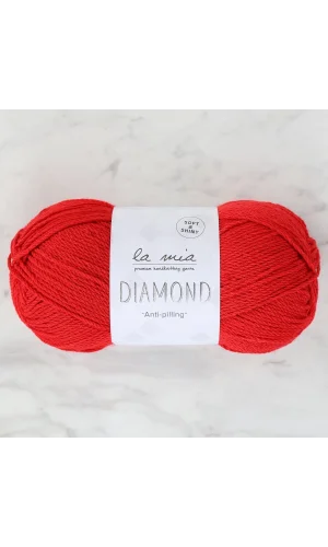 La Mia Diamond Kırmızı El Örgü İpi - L004 - 33723