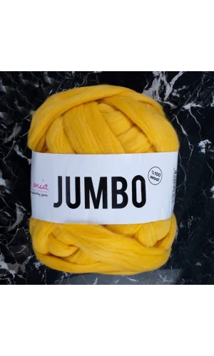 La Mia Jumbo Sarı Dev Yün El Örgü İpi - J5