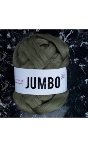La Mia Jumbo Yeşil Dev Yün El Örgü İpi - J3