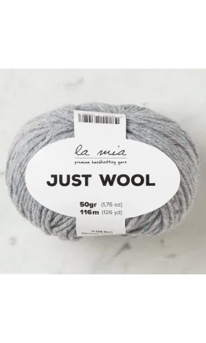 La Mia Just Wool Açık Gri El Örgü İpi - LT002 - 33842