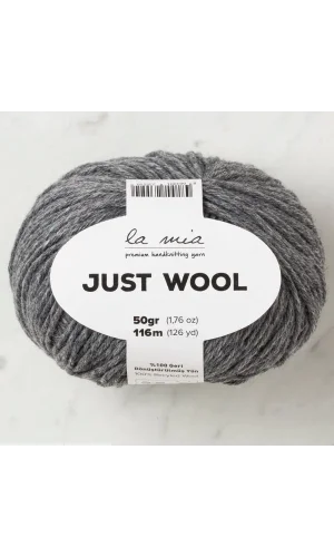 La Mia Just Wool Koyu Gri El Örgü İpi - LT003 - 33841